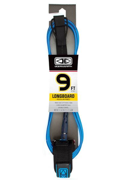 Buy Longboard Regular Knee 9ft Moulded Leash in NZ. 