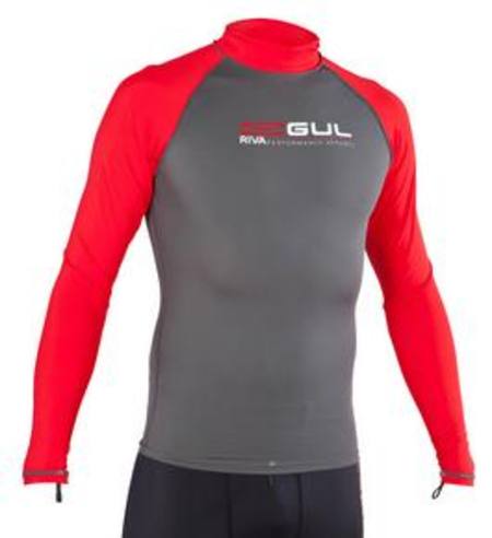Buy GUL Riva Mens Long Sleeve Lycra Rashguard UPF50 in NZ. 